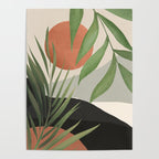 Abstract Art Tropical Leaves 46 Poster Gallery Image 4