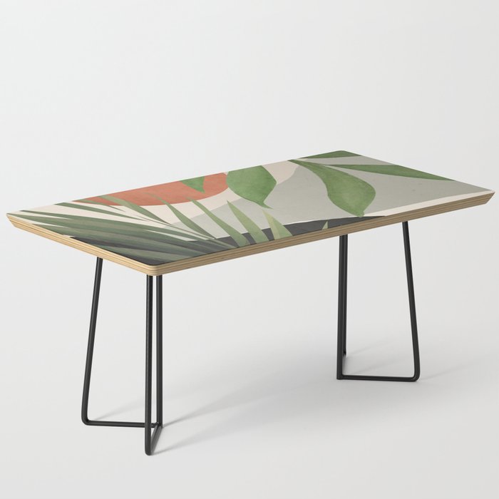 Abstract Art Tropical Leaves 46 Coffee Table Gallery Image 1