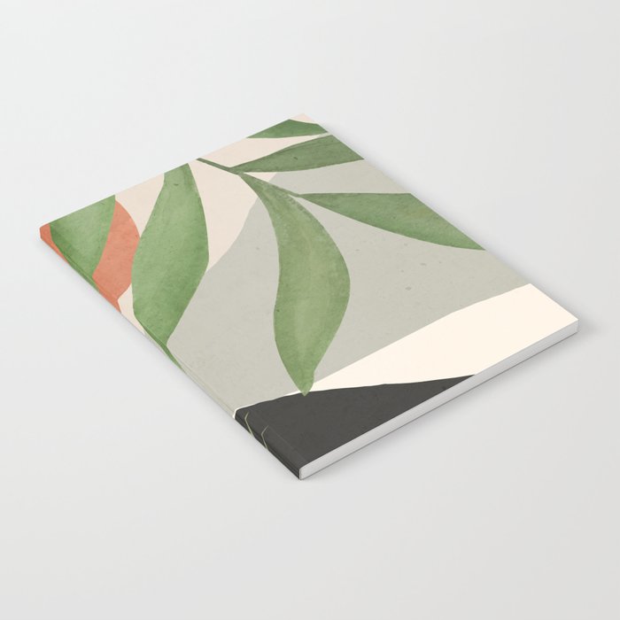 Abstract Art Tropical Leaves 46 Notebook Gallery Image 2