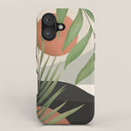 Abstract Art Tropical Leaves 46 iPhone Case Gallery Image 1