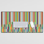 Brick Columns Desk Mat Gallery Image 1