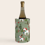 Christmas Winter Unicorn Pattern Wine Chiller Gallery Image 1