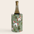 Christmas Winter Unicorn Pattern Wine Chiller Gallery Image 2