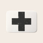 Ski Patrol Sign Bath Mat Gallery Image 1