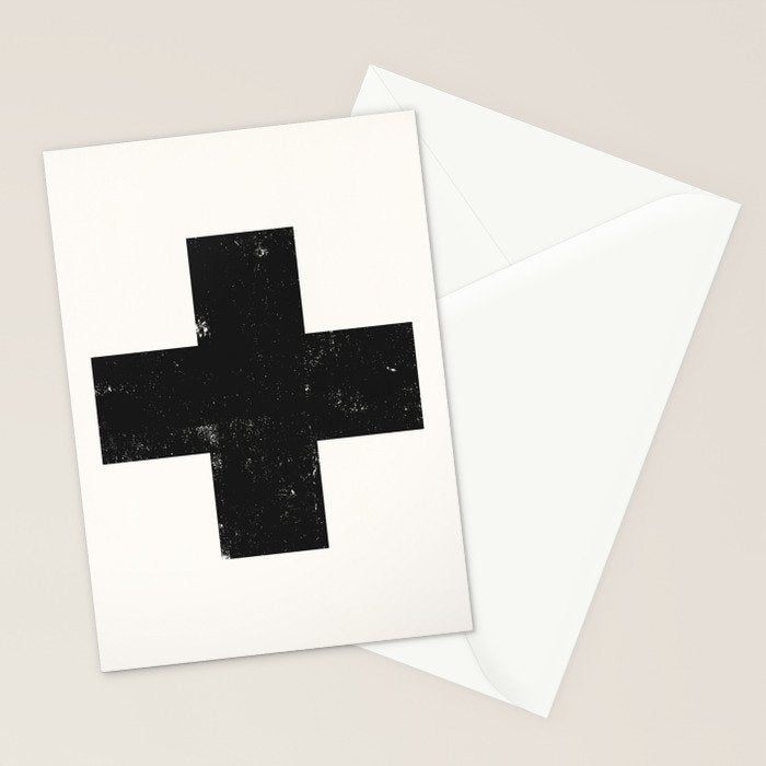 Ski Patrol Sign Stationery Card Gallery Image 2