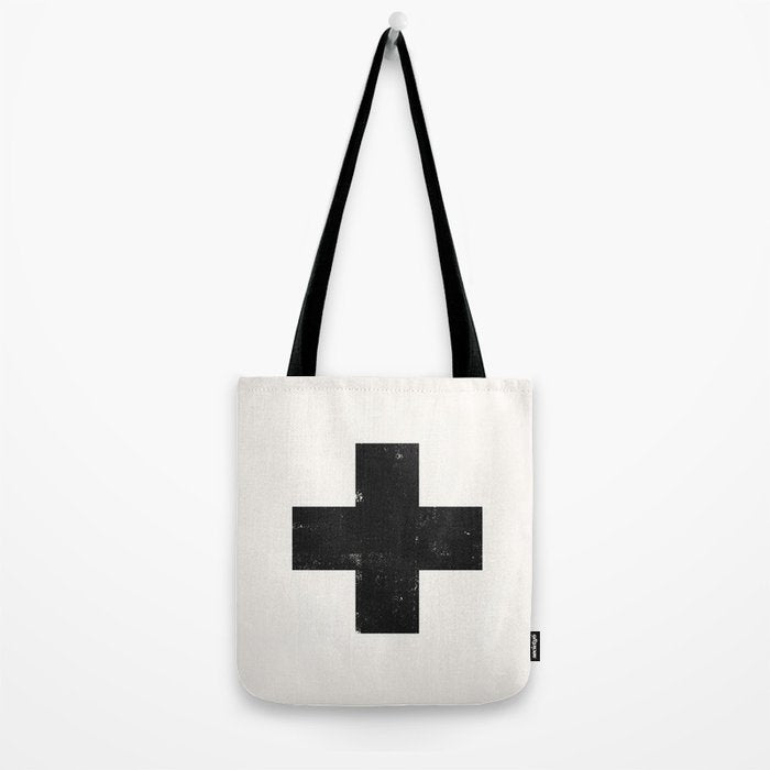 Ski Patrol Sign Tote Bag Gallery Image 2