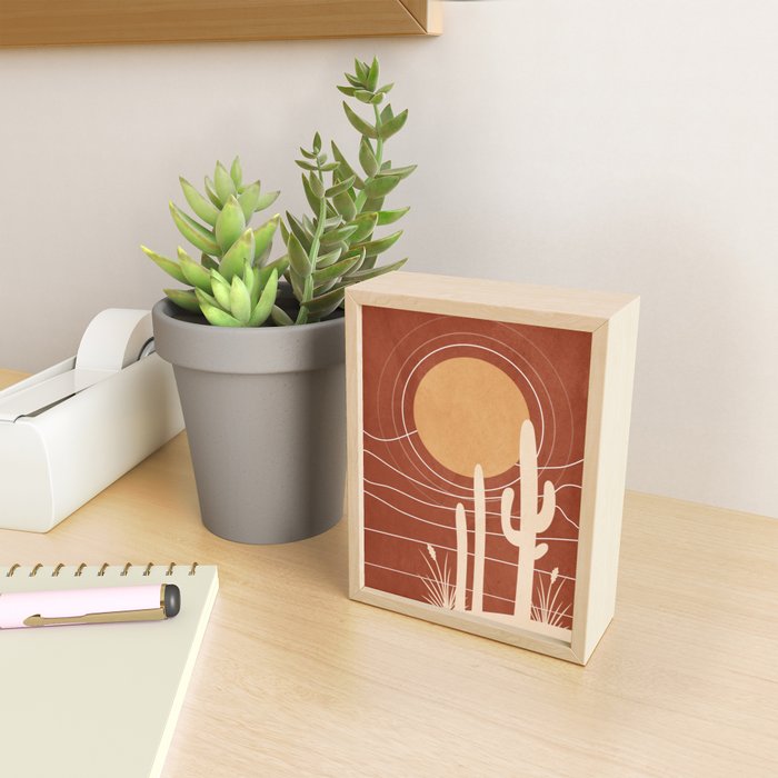 Desert Design 3 Mini Art Print Gallery Image 2
