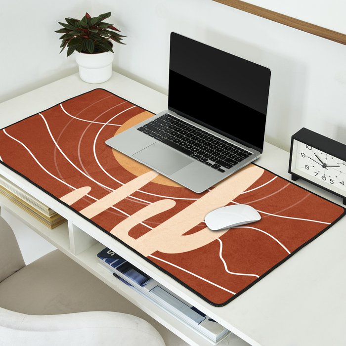 Desert Design 3 Desk Mat Gallery Image 2