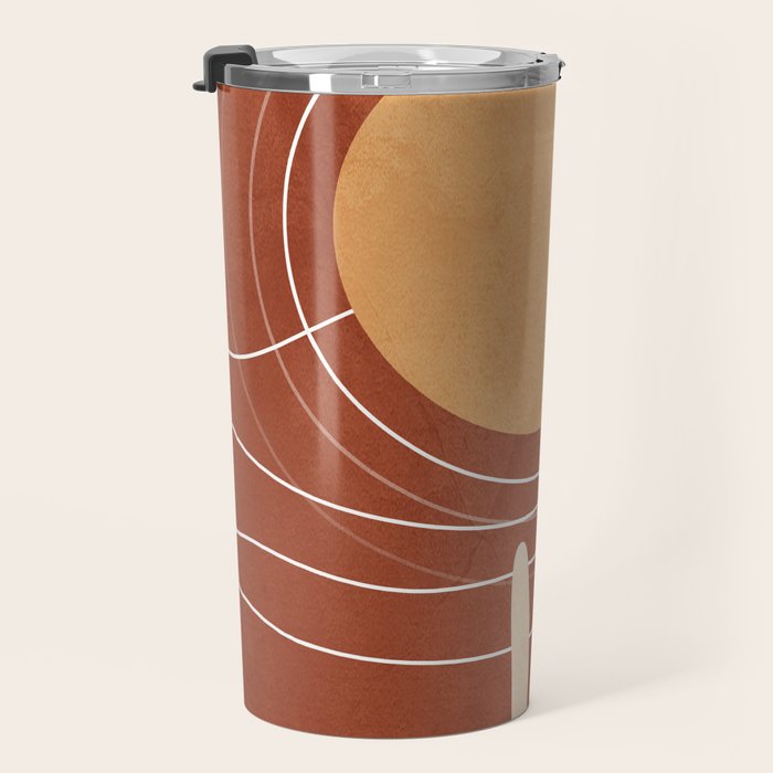 Desert Design 3 Travel Mug Gallery Image 3