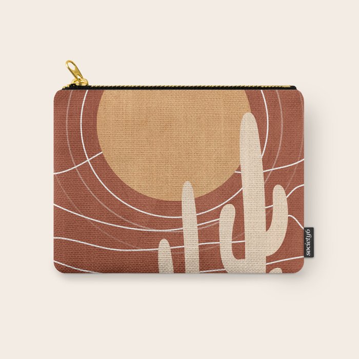 Desert Design 3 Carry All Pouch Gallery Image 1