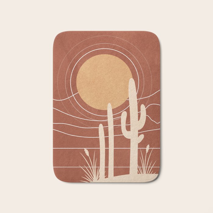 Desert Design 3 Bath Mat Gallery Image 1