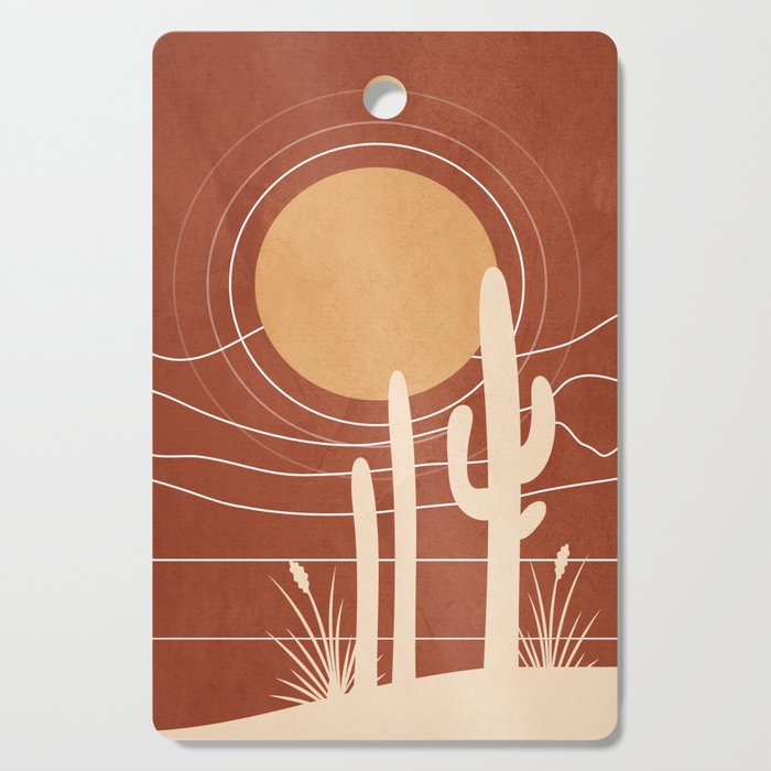 Desert Design 3 Cutting Board Gallery Image 1