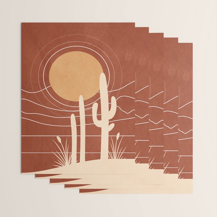 Desert Design 3 Wrapping Paper Gallery Image 3