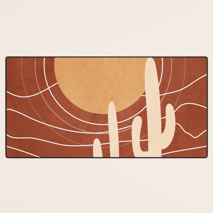 Desert Design 3 Desk Mat Gallery Image 3
