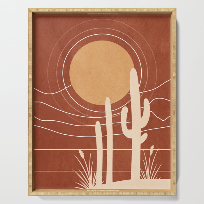Desert Design 3 Serving Tray Gallery Image 1
