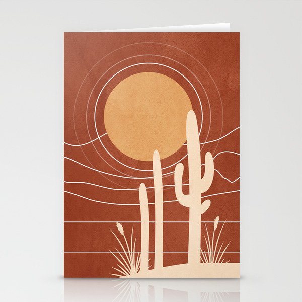 Desert Design 3 Stationery Card Gallery Image 2