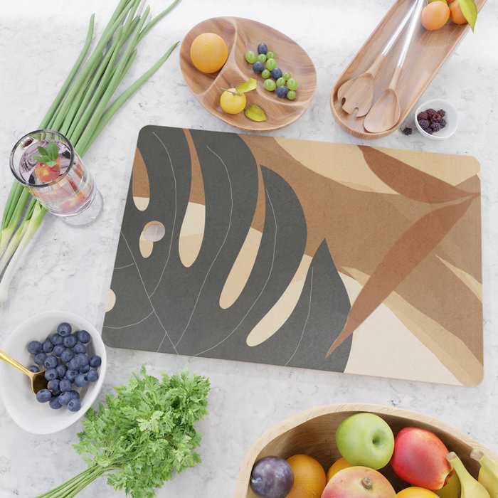 Branches and Leaves Design 02 Cutting Board Gallery Image 2