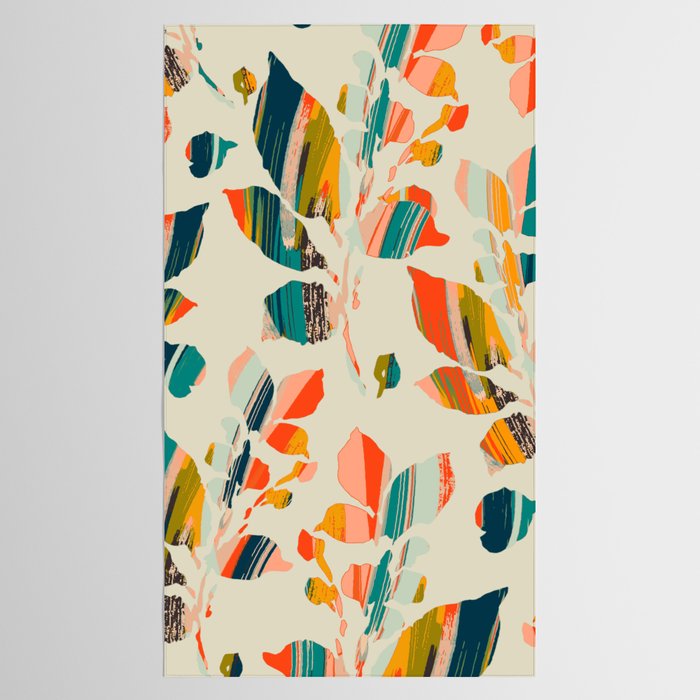 Colorful Poplar tree leaf Tablecloth Gallery Image 2