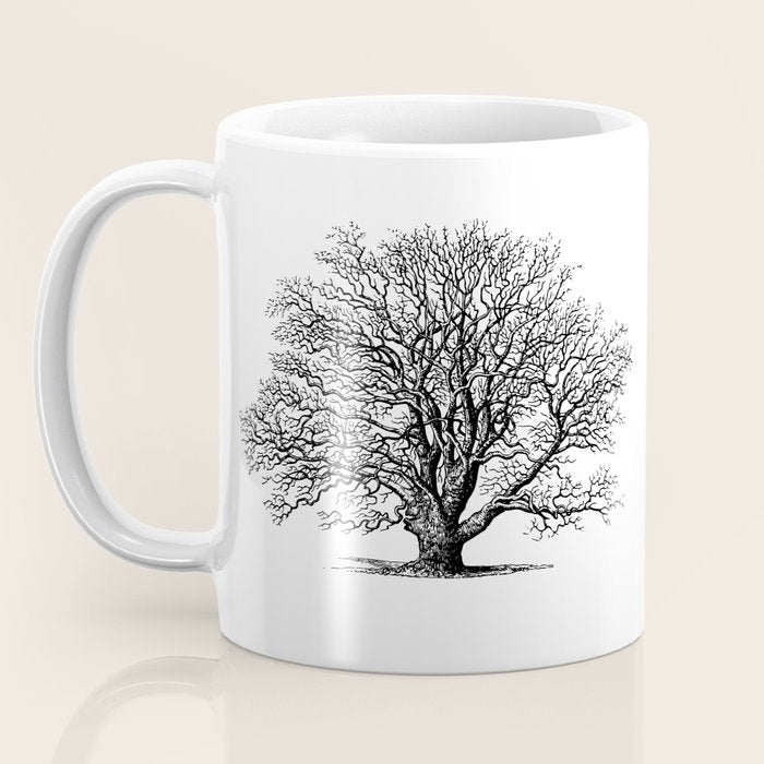 oak tree botanical no2 Coffee Mug Gallery Image 3