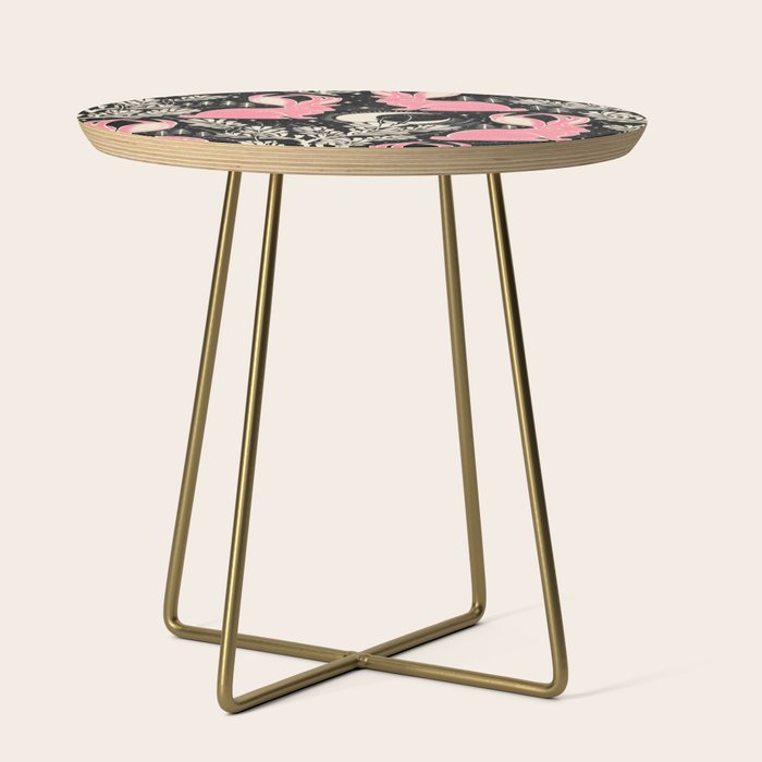 Jackalope - black and pink Side Table Gallery Image 1