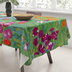 Gustav Klimt "Blumengarten (Flower Garden)" Tablecloth Gallery Image 3