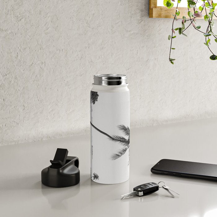 Palm Trees 16 Water Bottle Gallery Image 4