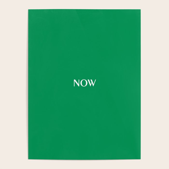 NOW FERN GREEN SOLID COLOR Poster Gallery Image 1