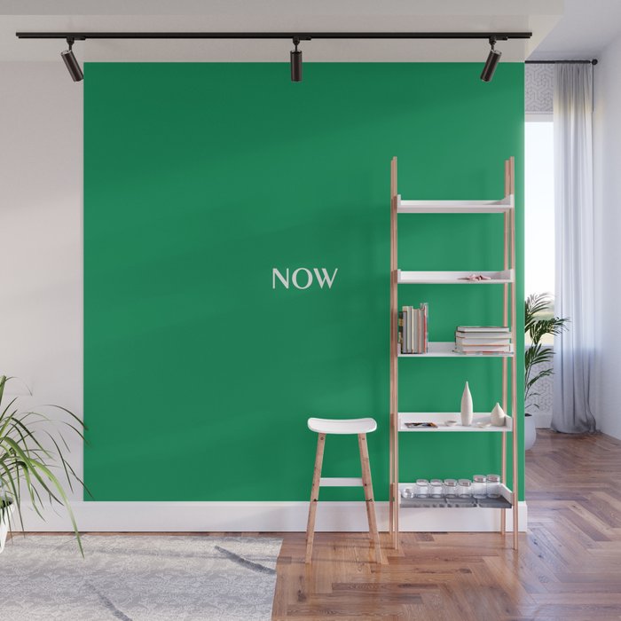 NOW FERN GREEN SOLID COLOR Wall Mural Gallery Image 1