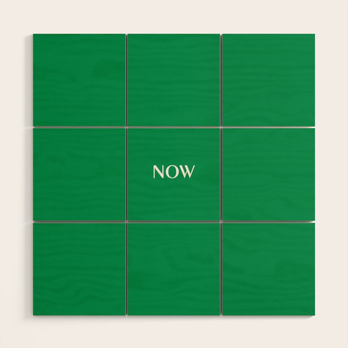 NOW FERN GREEN SOLID COLOR Wood Wall Art Gallery Image 1