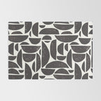 Abstract Linocut Pattern #3 Rug Gallery Image 2