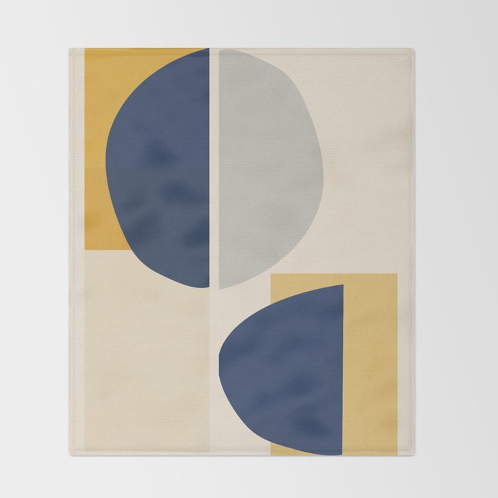 Minimalist Abstract 11 Throw Blanket Gallery Image 2