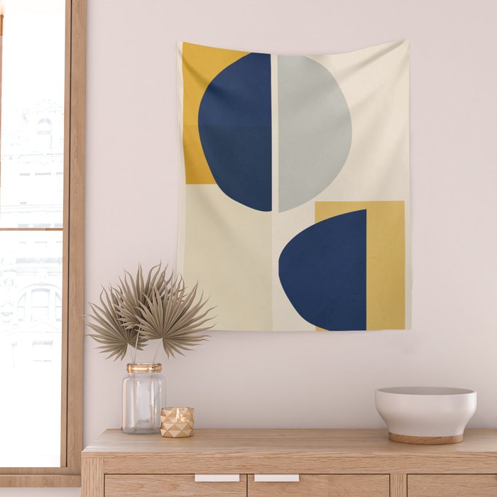 Minimalist Abstract 11 Wall Tapestry Gallery Image 2