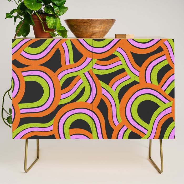 Moka Pot Rainbow - Black Credenza Gallery Image 1