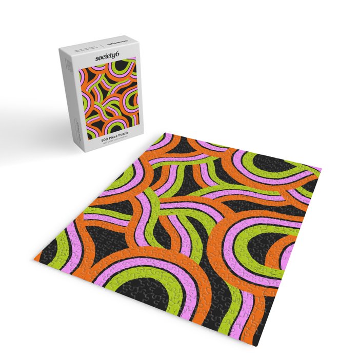Moka Pot Rainbow - Black Jigsaw Puzzle Gallery Image 2