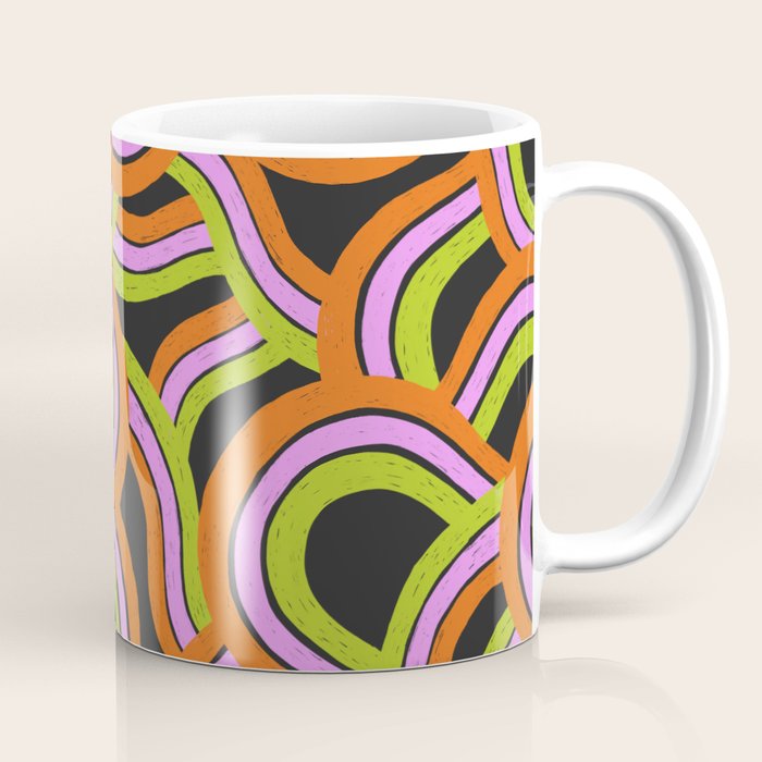 Moka Pot Rainbow - Black Coffee Mug Gallery Image 1