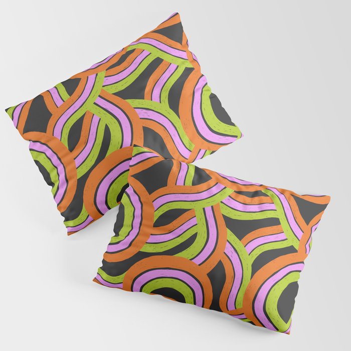 Moka Pot Rainbow - Black Pillow Sham Gallery Image 1