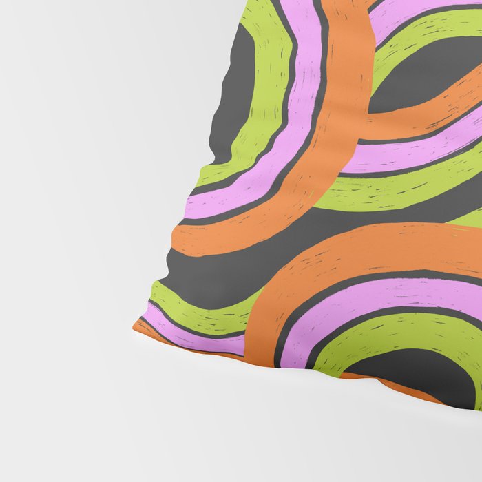 Moka Pot Rainbow - Black Pillow Sham Gallery Image 4