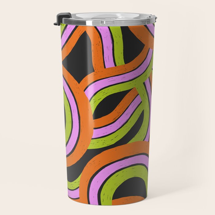 Moka Pot Rainbow - Black Travel Mug Gallery Image 3