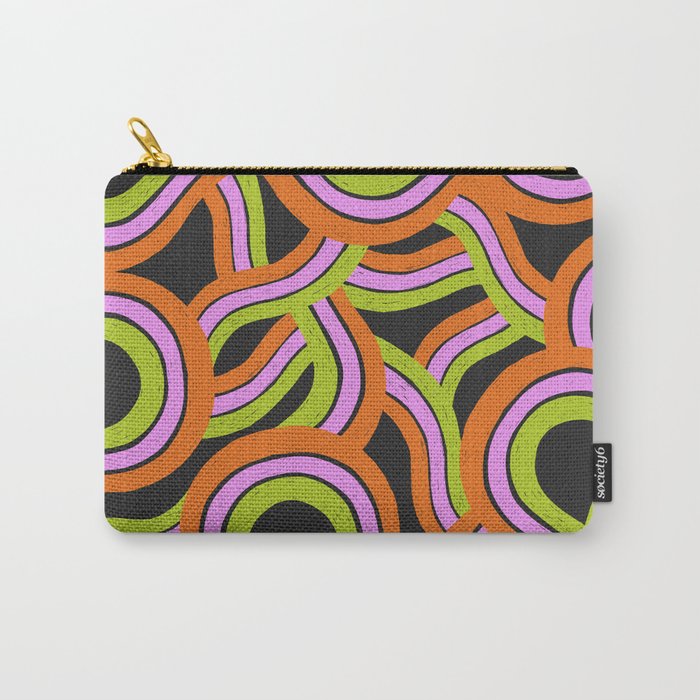 Moka Pot Rainbow - Black Carry All Pouch Gallery Image 1
