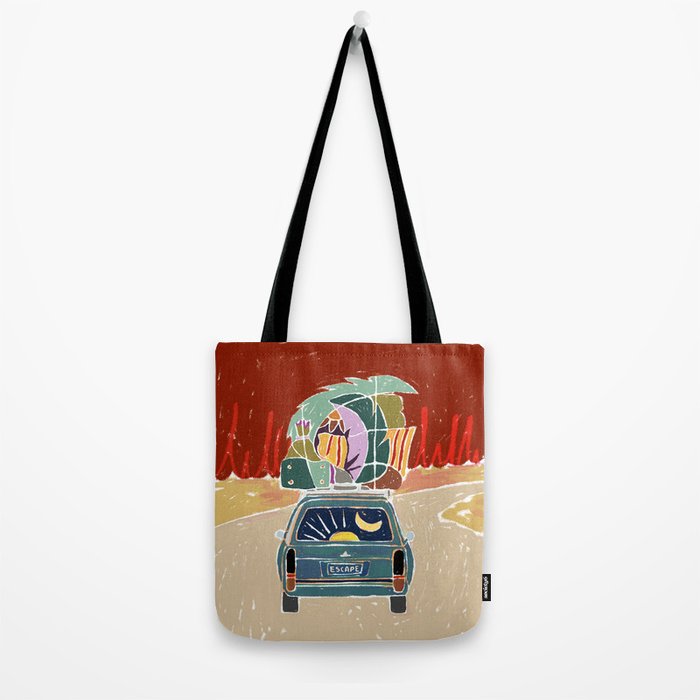 Pack Up And Escape Tote Bag Gallery Image 2