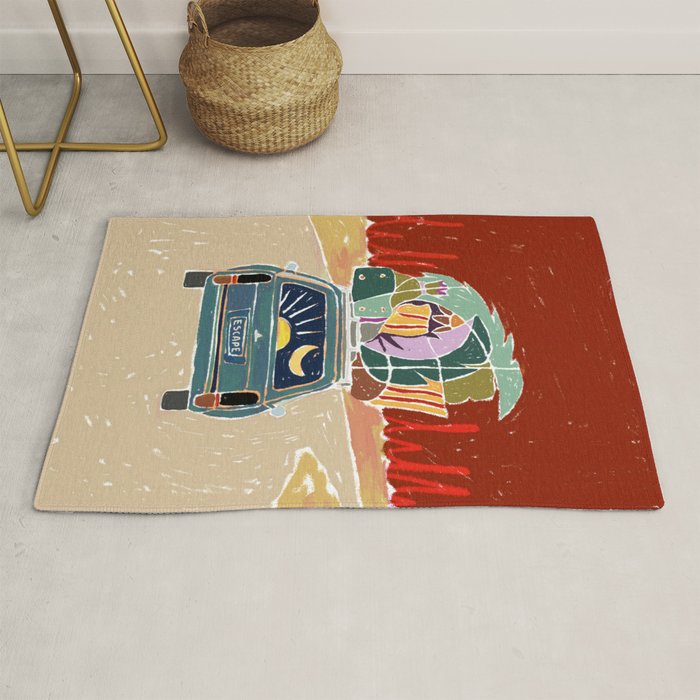 Pack Up And Escape Rug Gallery Image 1
