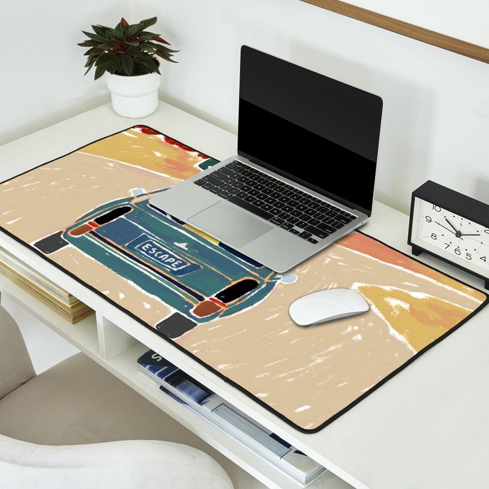 Pack Up And Escape Desk Mat Gallery Image 2