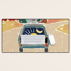 Pack Up And Escape Desk Mat Gallery Image 1