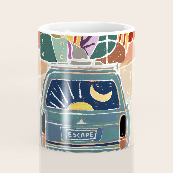 Pack Up And Escape Coffee Mug Gallery Image 4