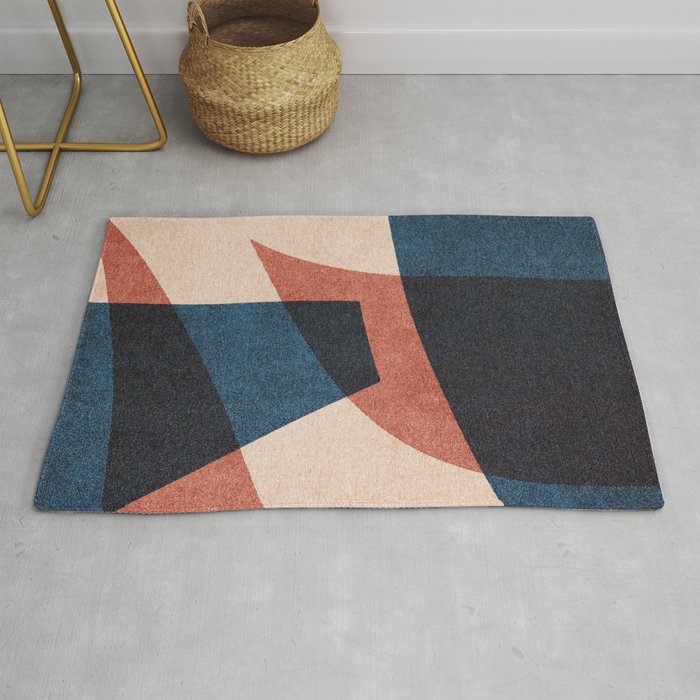 ABSTRACT ALPHABET / Gothic E Rug Gallery Image 1