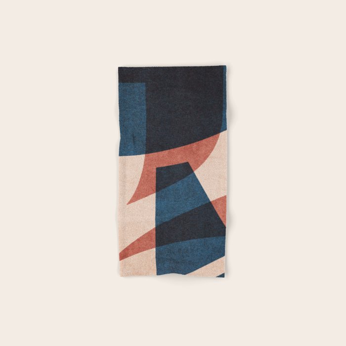 ABSTRACT ALPHABET / Gothic E Bath Towel Gallery Image 1
