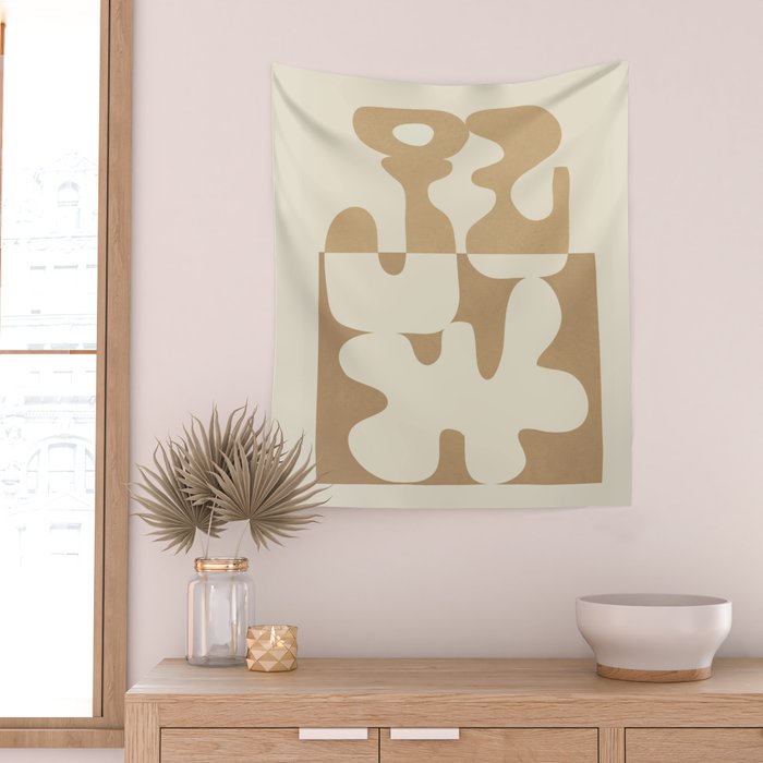 Duality in Motion 2 Wall Tapestry Gallery Image 2