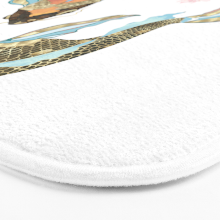 Metallic Koi III-Custom Bath Mat Gallery Image 3