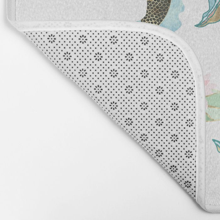 Metallic Koi III-Custom Bath Mat Gallery Image 2