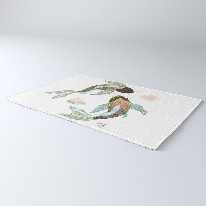 Metallic Koi III-Custom Rug Gallery Image 3